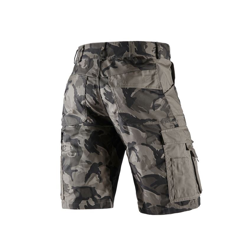 Hosen: Short e.s.camouflage + camouflage steingrau 3