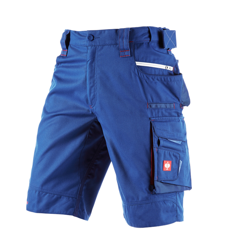 Pantalons de travail: Short e.s.motion 2020 + bleu royal/rouge vif 2