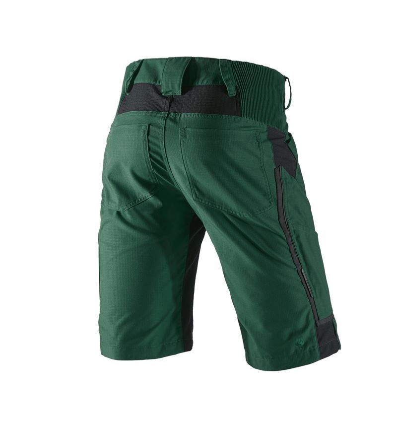 Pantalons de travail: Short e.s.vision, hommes + vert/noir 3