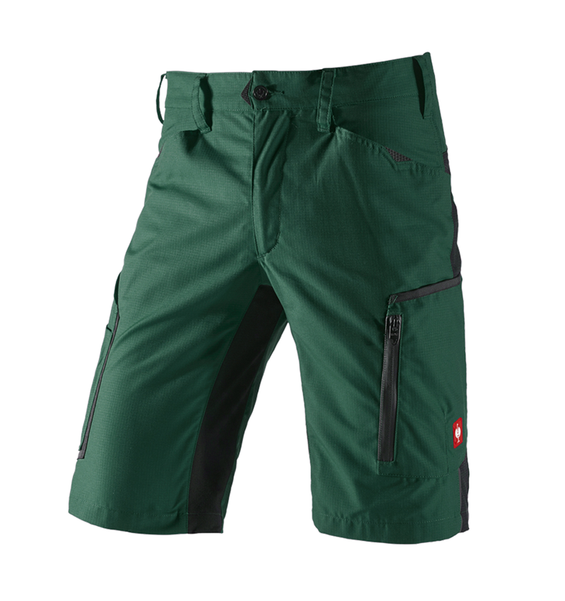 Pantalons de travail: Short e.s.vision, hommes + vert/noir 2