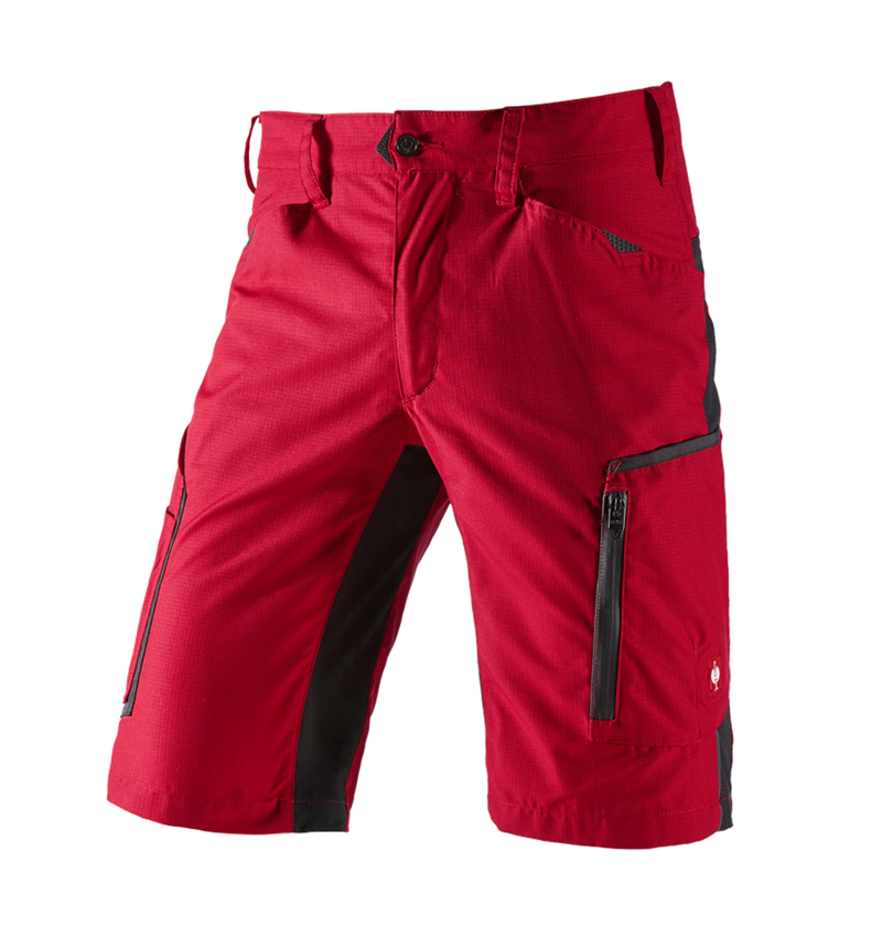 Pantalons de travail: Short e.s.vision, hommes + rouge/noir 2