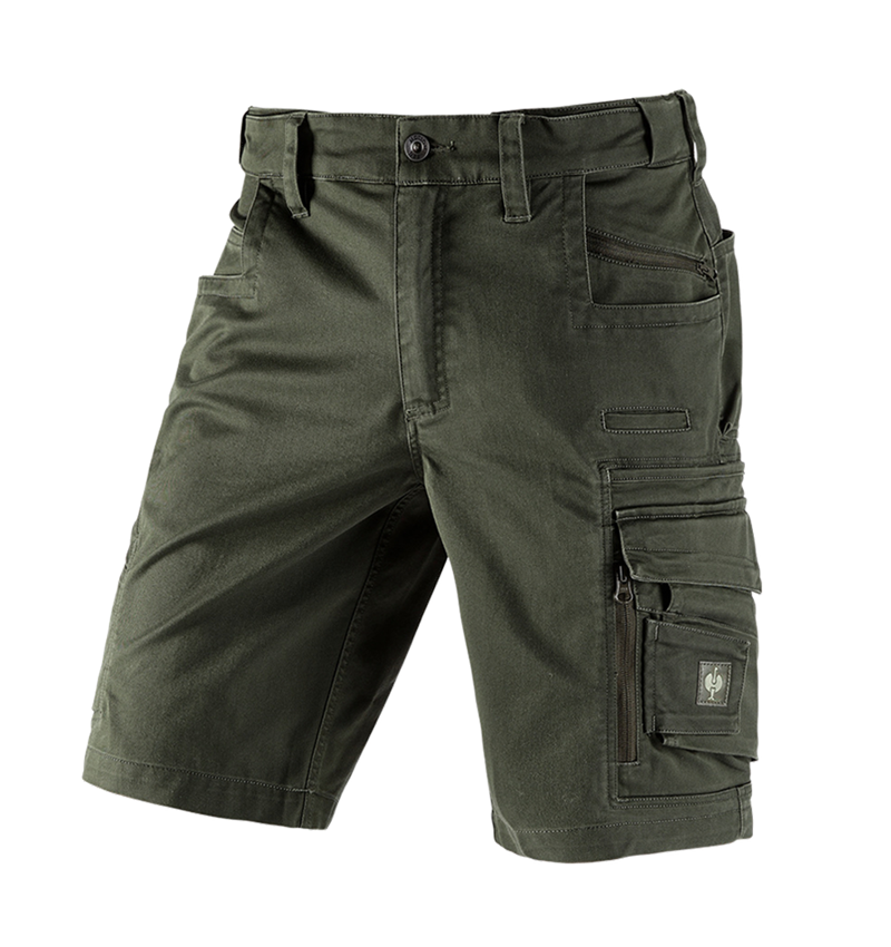 Pantalons de travail: Short e.s.motion ten + vert camouflage 2