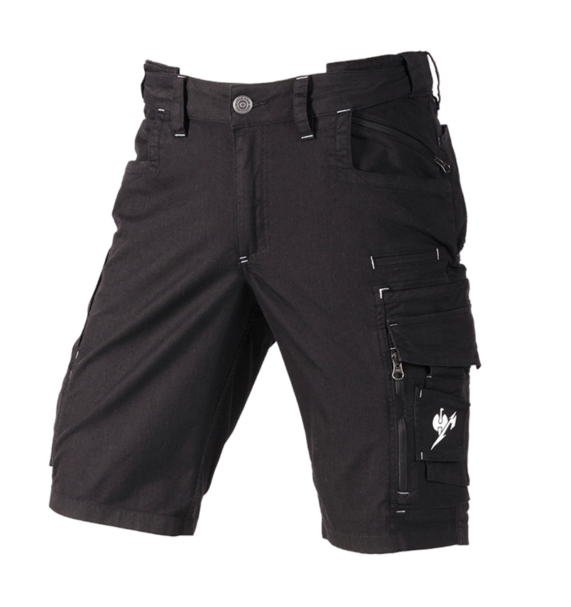 Work Trousers: Metallica twill shorts + black 3