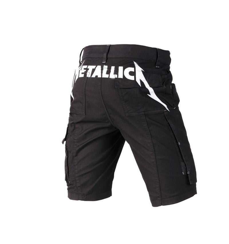 Bekleidung: Metallica twill shorts + schwarz 4