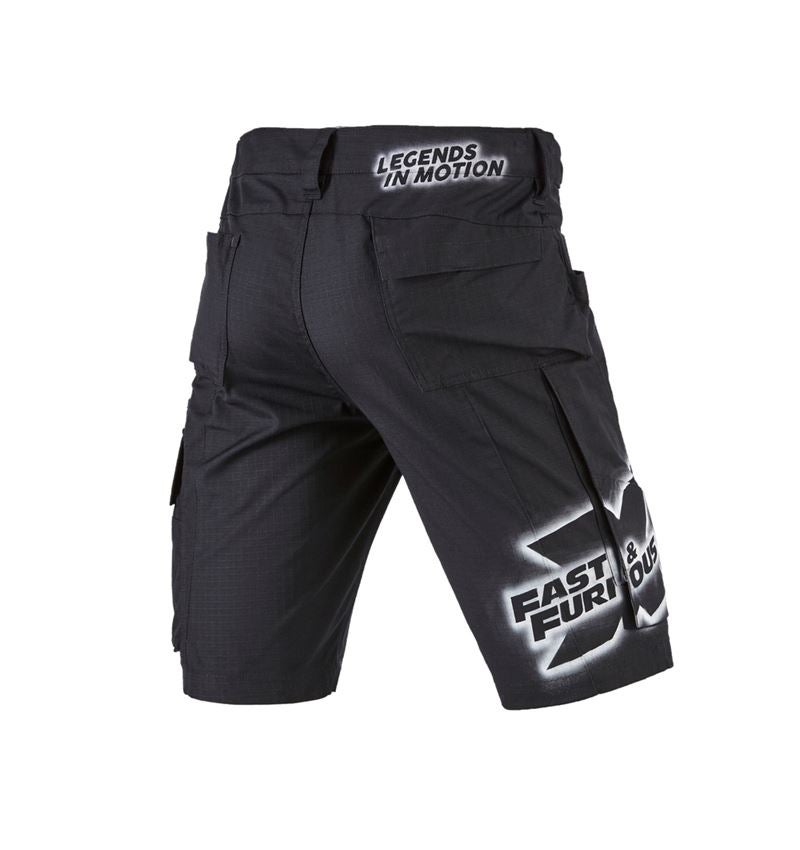 Collaborations: FAST & FURIOUS X motion work shorts + black 4