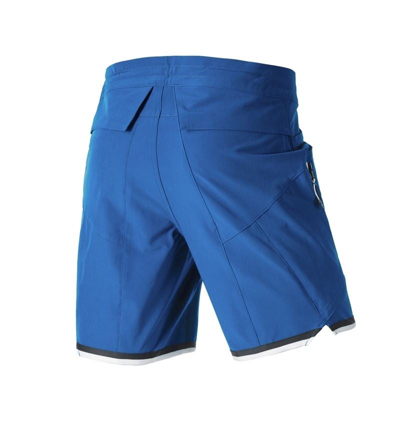 Pantalons de travail: Short e.s.ambition + bleu gentiane/graphite 6