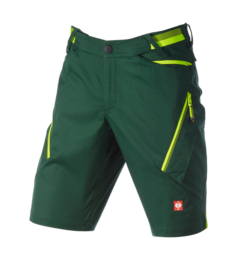 Topics: Multipocket shorts e.s.ambition + green/high-vis yellow 6