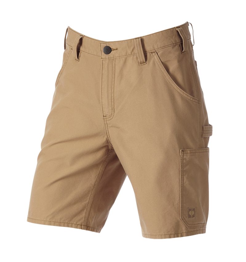 Pantalons de travail: Short e.s.iconic + brun amande 7