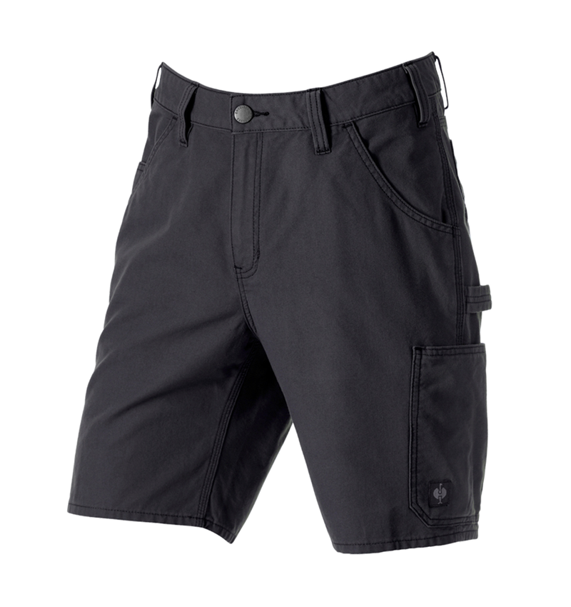 Pantalons de travail: Short e.s.iconic + noir 7