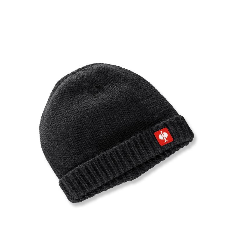 Plumbers / Installers: Knitted cap e.s.roughtough + black