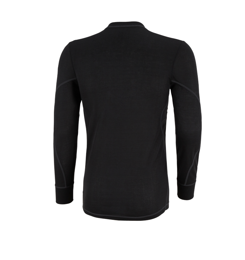 Sous-vêtements | Vêtements thermiques: e.s. Fonction-Longsleeve basis-light + noir 3