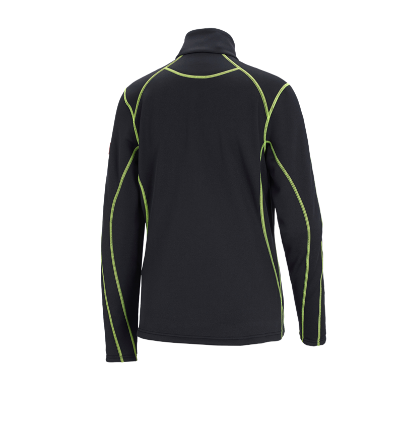 Cold: Funct.-Troyer thermo stretch e.s.motion 2020, la. + black/high-vis yellow/high-vis orange 1