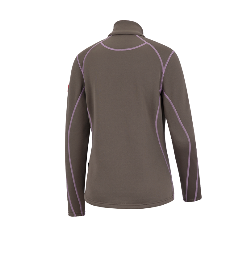 Shirts & Co.: Funkt.-Troyer thermo stretch e.s.motion 2020, Da. + stein/lavendel 3