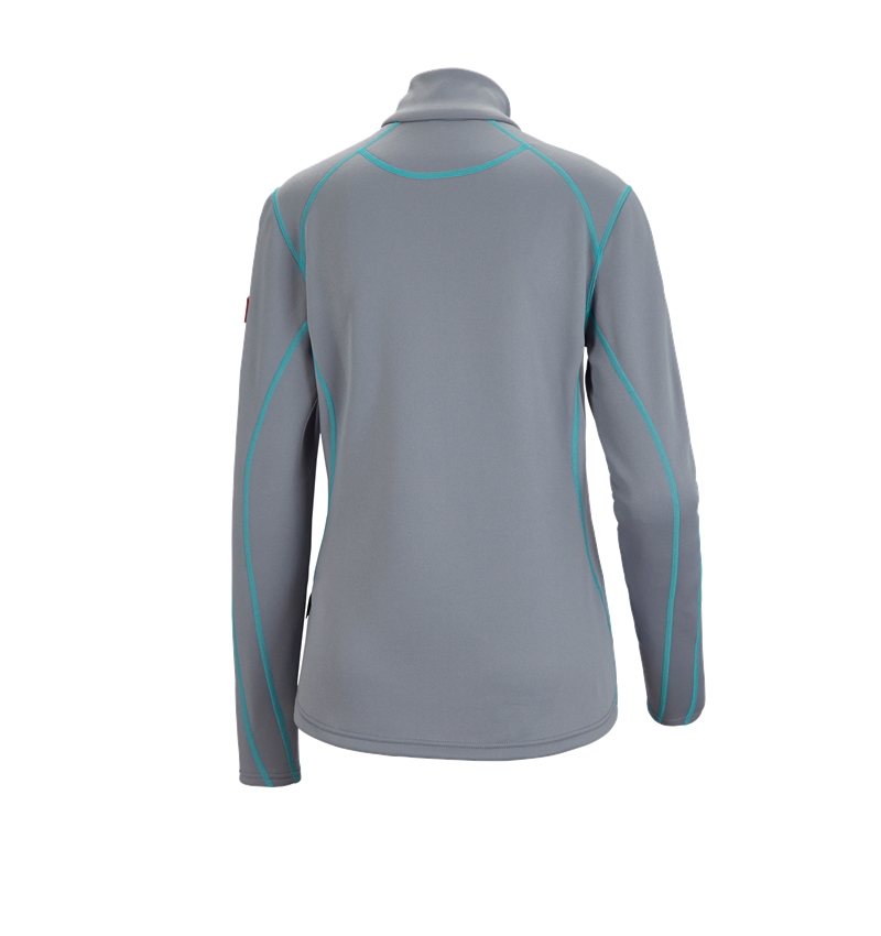 Shirts, Pullover & more: Funct.-Troyer thermo stretch e.s.motion 2020, la. + platinum/capri 3