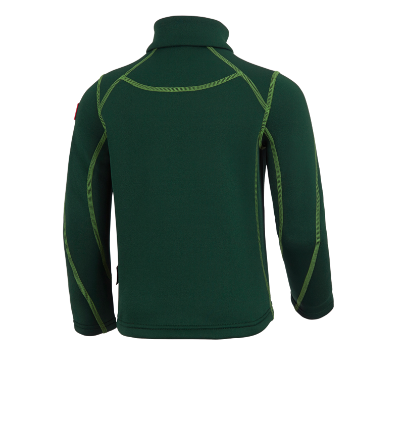 Shirts, Pullover & more: Funct.Troyer thermo stretch e.s.motion 2020 child. + green/seagreen 3