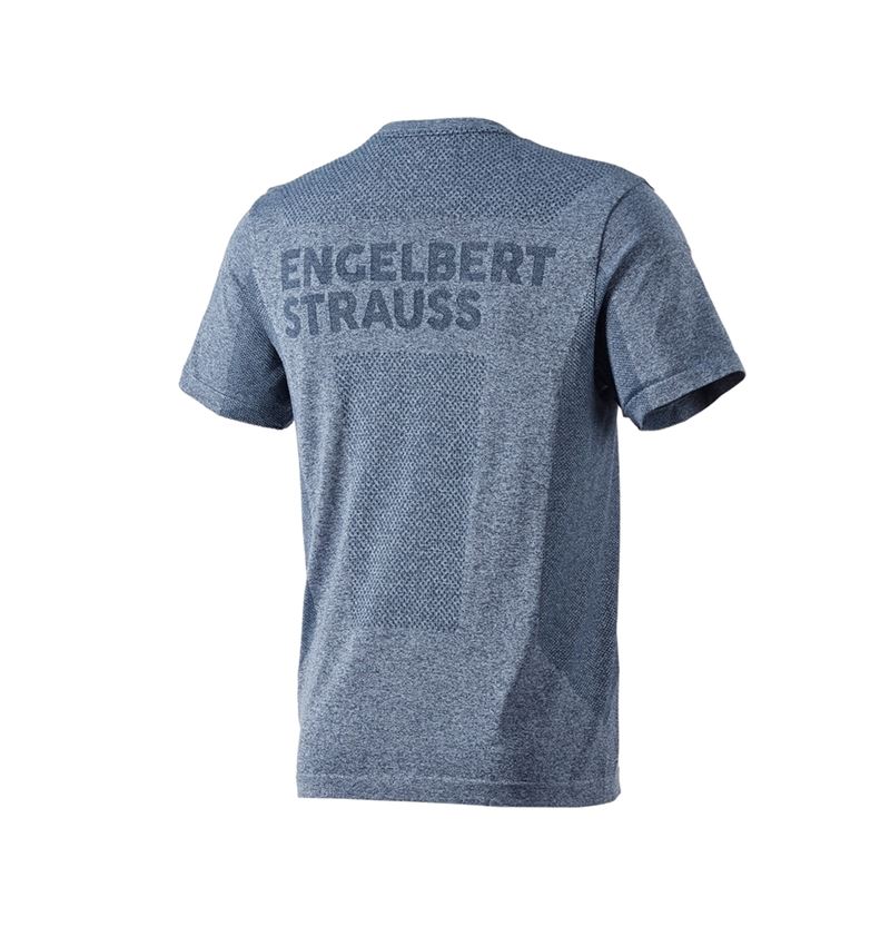 Themen: T-Shirt seamless e.s.trail + tiefblau melange 3