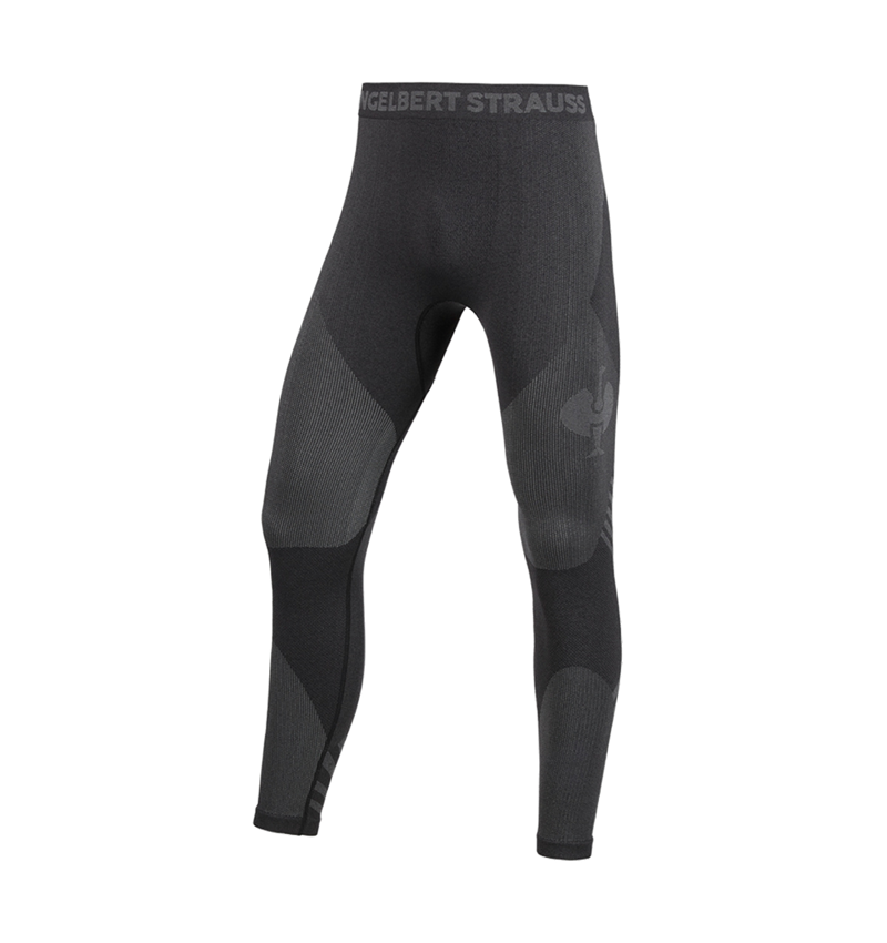 Underwear | Functional Underwear: Functional long-pants e.s.trail seamless-warm + black/basaltgrey 4