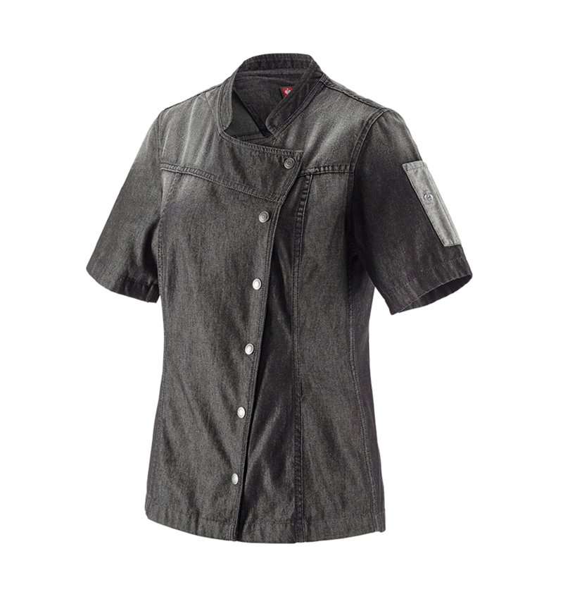 Shirts, Pullover & more: e.s. Chefs Jacket denim, ladies' + graphitewashed 2