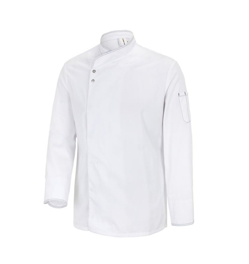 Thèmes: Veste de cuisinier Lyon + blanc