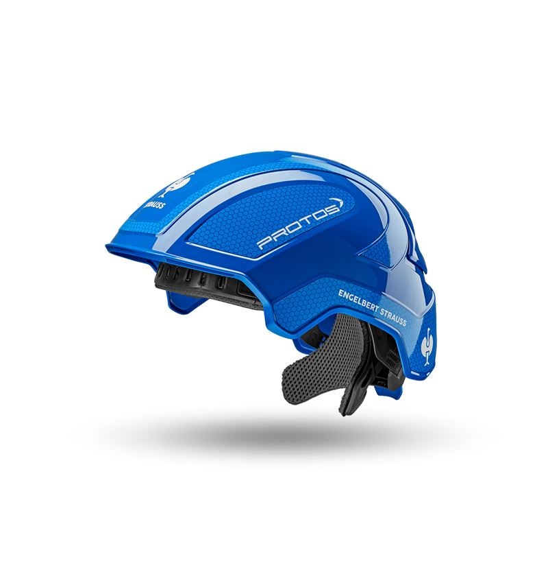 Hard Hats: e.s. Work helmet Protos® + blue/gentian blue