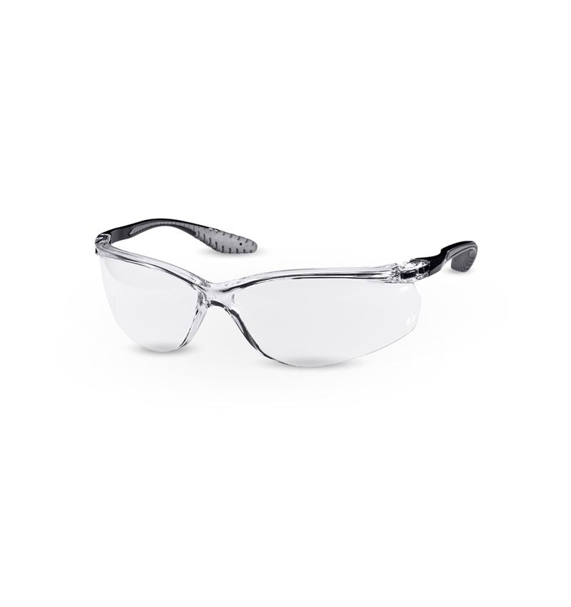 Safety Glasses: e.s. Safety glasses Soho + graphite/black