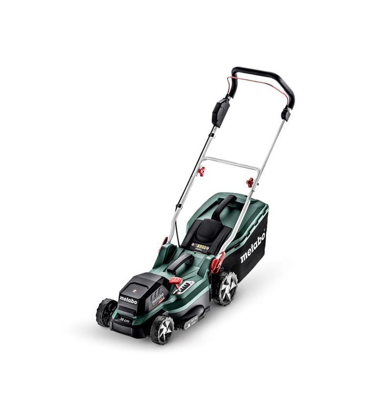 Electrical tools: Metabo 2x 18.0 V cordless lawnmower