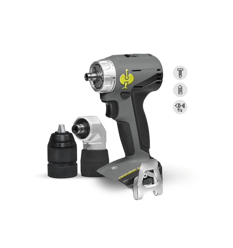 Tools: 18.0 V cordless multi-drill screwdriver M + basaltgrey/acid yellow