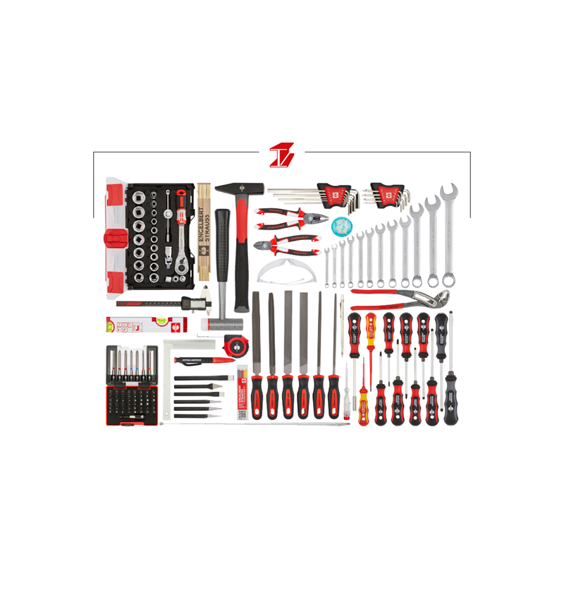 Mallette à outils: Kit d'outils métal