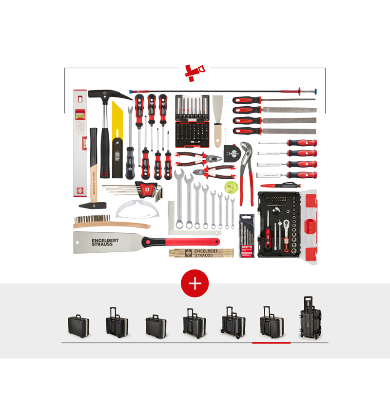 Werkzeugkoffer: Werkzeug-Set Holz inklusive Werkzeugkoffer