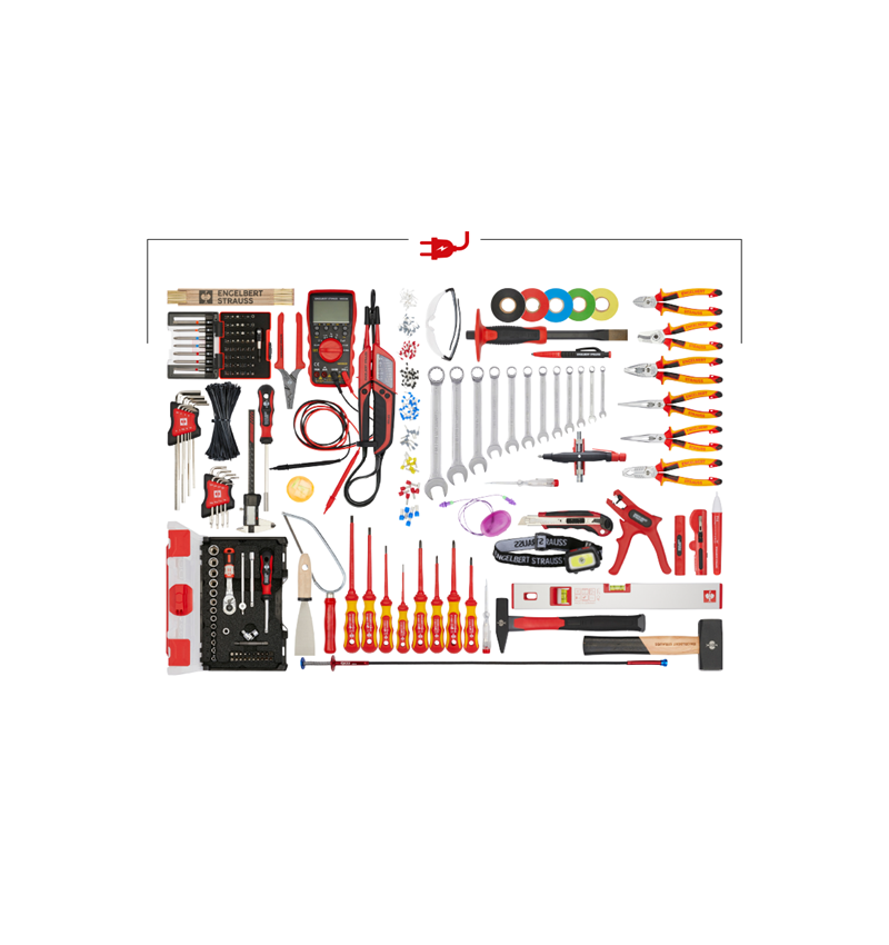 Werkzeugkoffer: Werkzeug-Set Elektro Meister