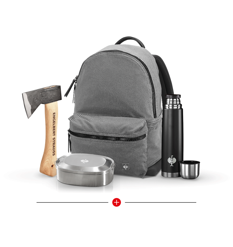 Tools: e.s. Trekking axe gift set + granite