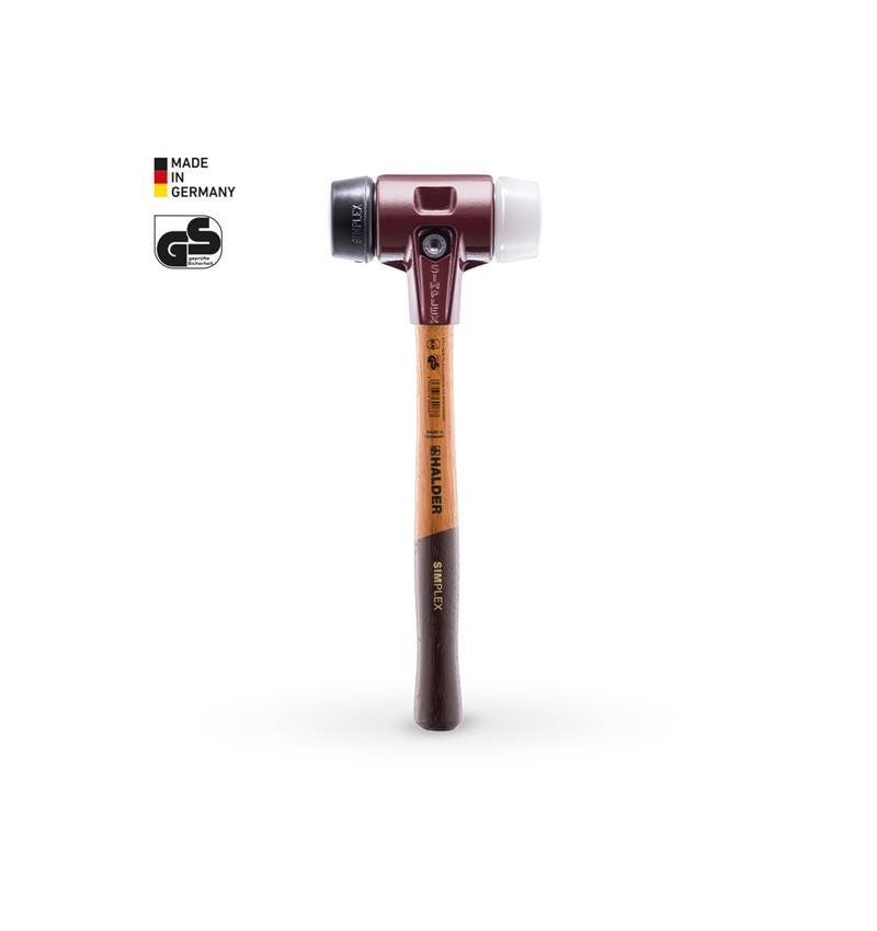 Hammers: “Easy on” hammer simplex