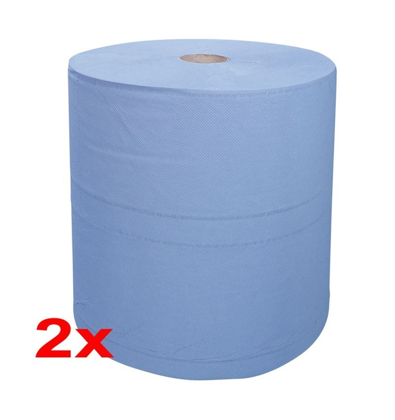 Cloths: Industrial cleaning paper on rolls, pack of 2
