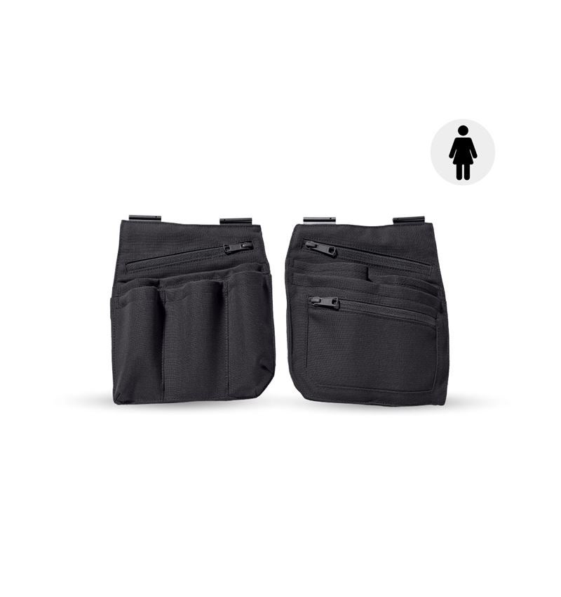 Accessoires: Werkzeugtaschen e.s.concrete solid, Damen + schwarz