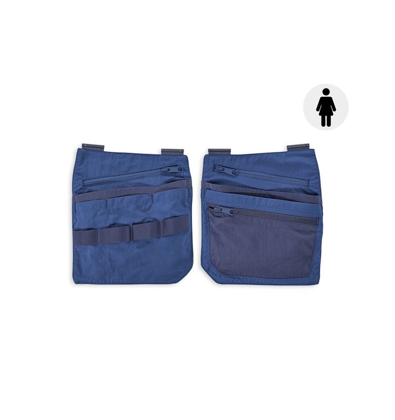 Accessoires: Werkzeugtaschen e.s.concrete light, Damen + alkaliblau/tiefblau