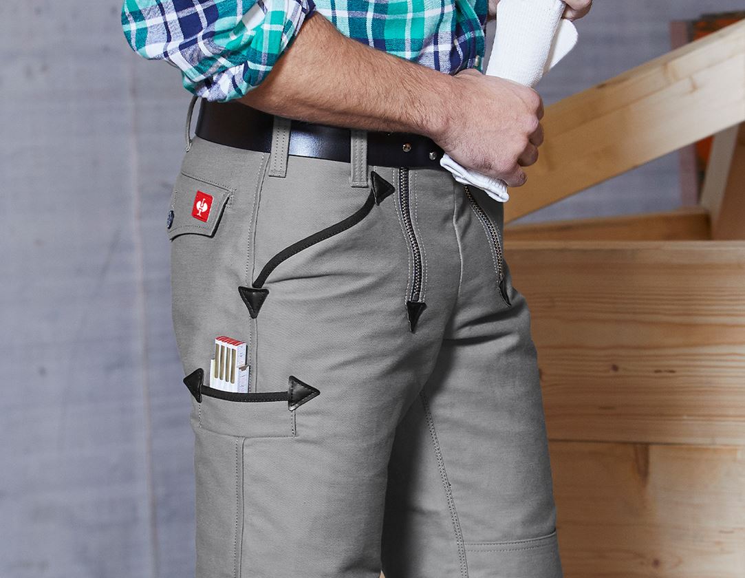 Pantalons de travail: Pantalon corporat. Albert p. const. en béton+maçon + gris 1