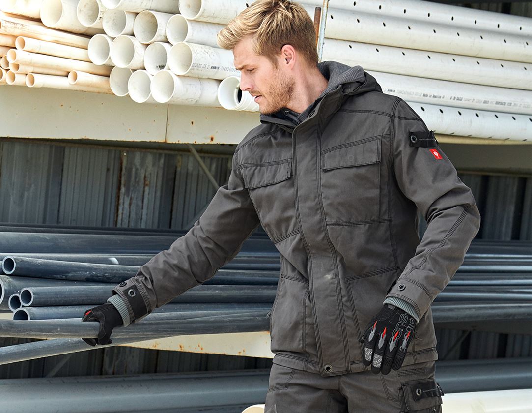 Work Jackets: e.s. Functional jacket cotton touch + titanium 1