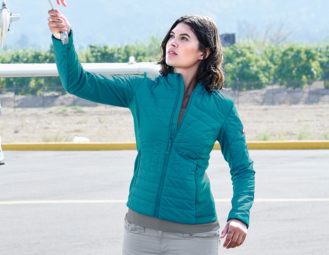Topics: e.s. Function quilted jacket thermo stretch,ladies + ocean 1
