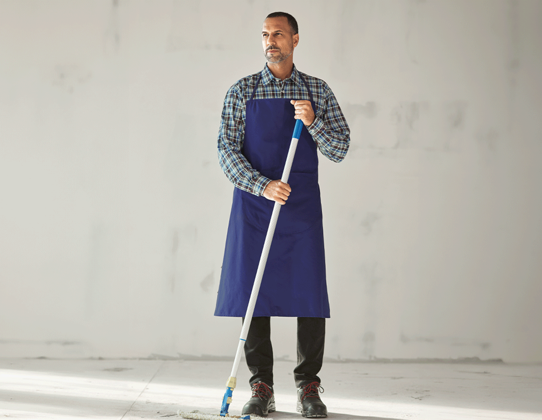 Aprons: Cloth Apron + blue