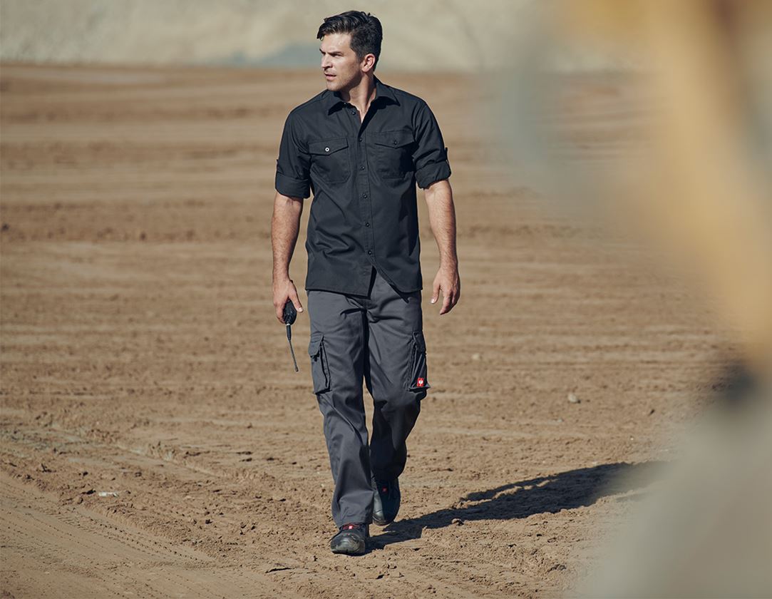 Work Trousers: Cargo trousers + anthracite 1