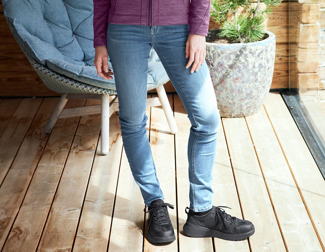 Hosen: e.s. 5-Pocket-Stretch-Jeans, Damen + stonewashed 2