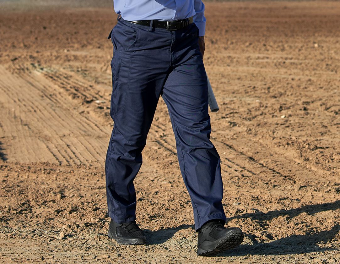 Work Trousers: Service trousers  e.s.active + navy