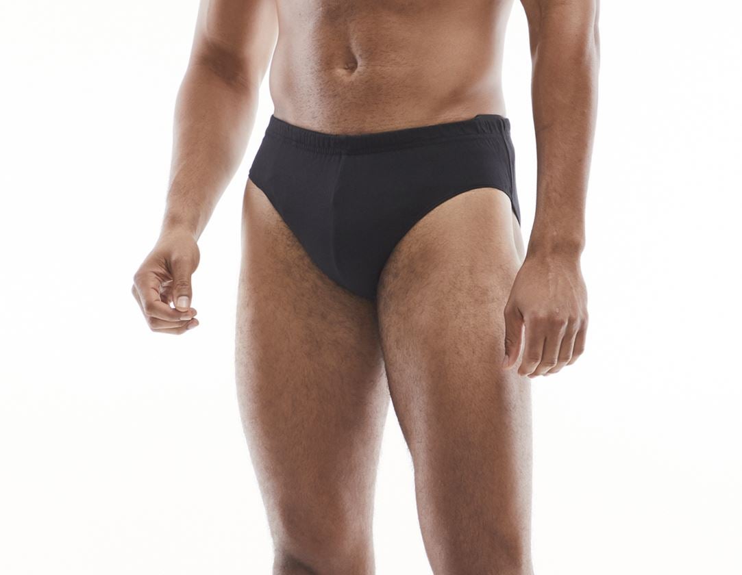 Underwear | Functional Underwear: Briefs, pack of 3 + black