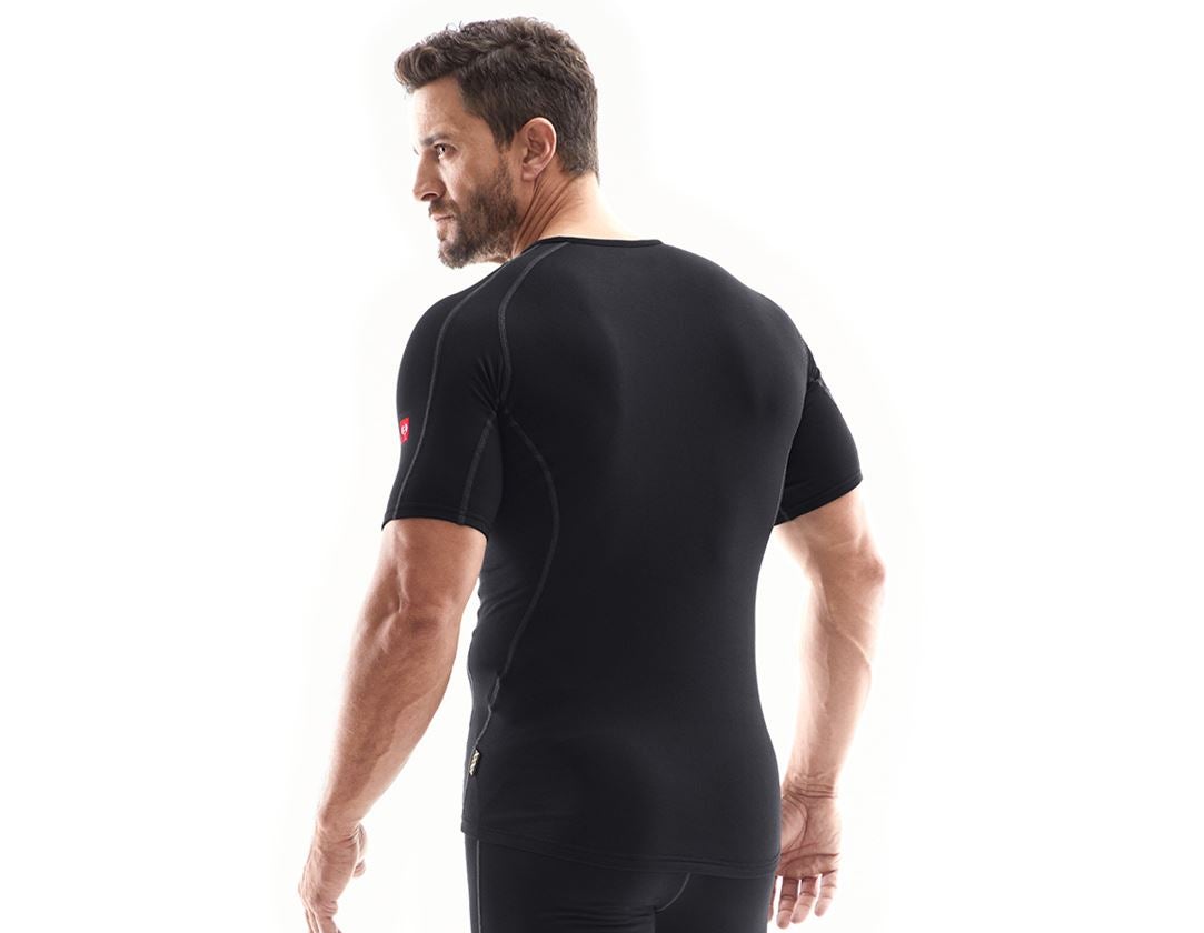 Underwear | Functional Underwear: e.s. Functional-t-shirt clima-pro - warm, men's + black 1