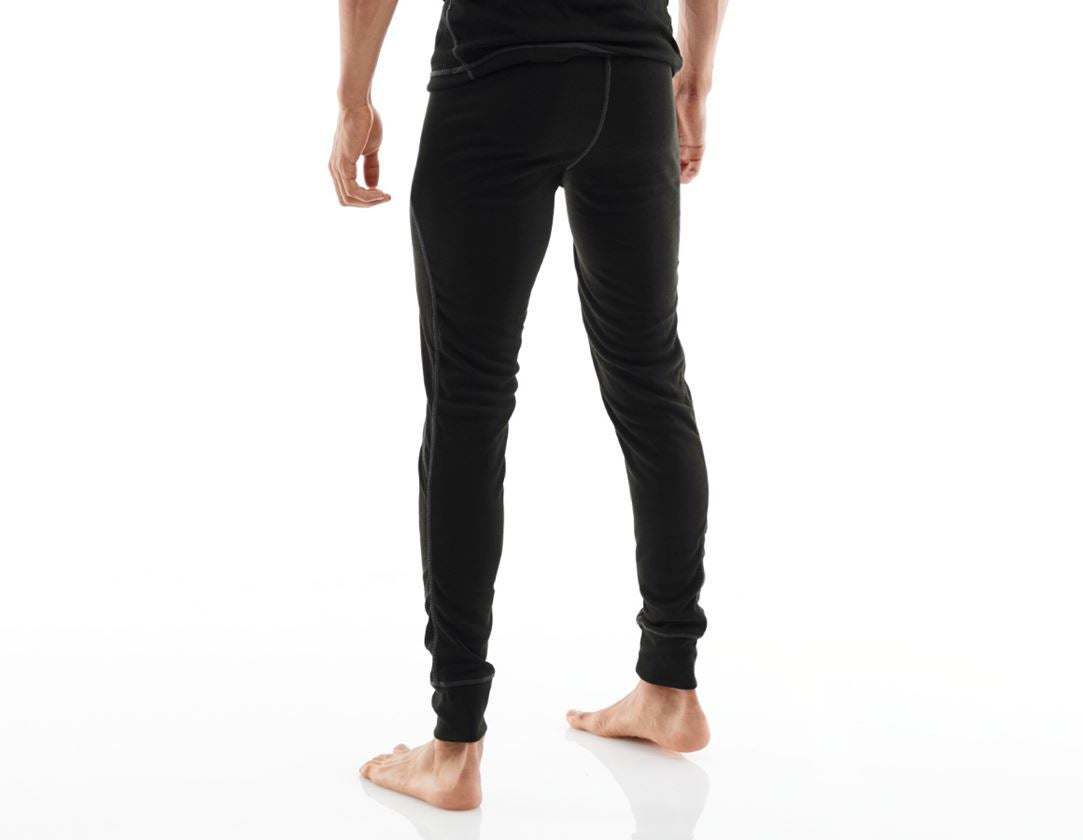 Underwear | Functional Underwear: e.s. functional long-pants basis-warm + black 1
