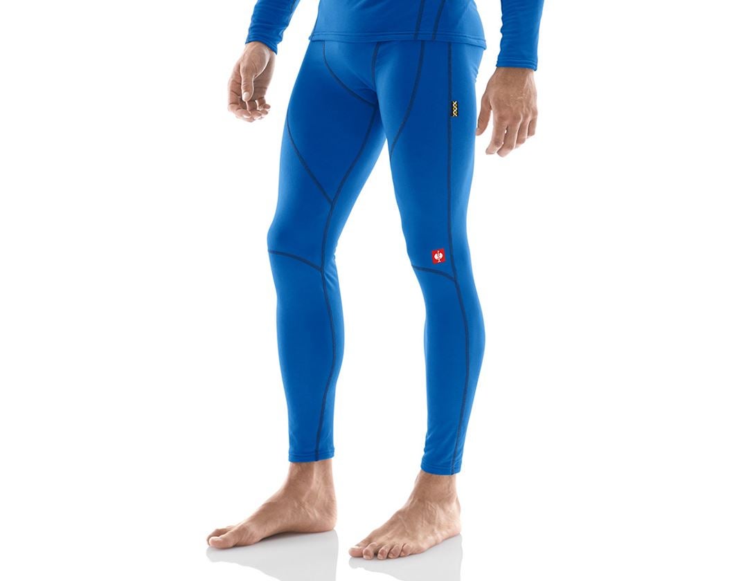 Sous-vêtements | Vêtements thermiques: e.s. Pantalon long fonct. clima-pro-warm, hommes + bleu gentiane 1