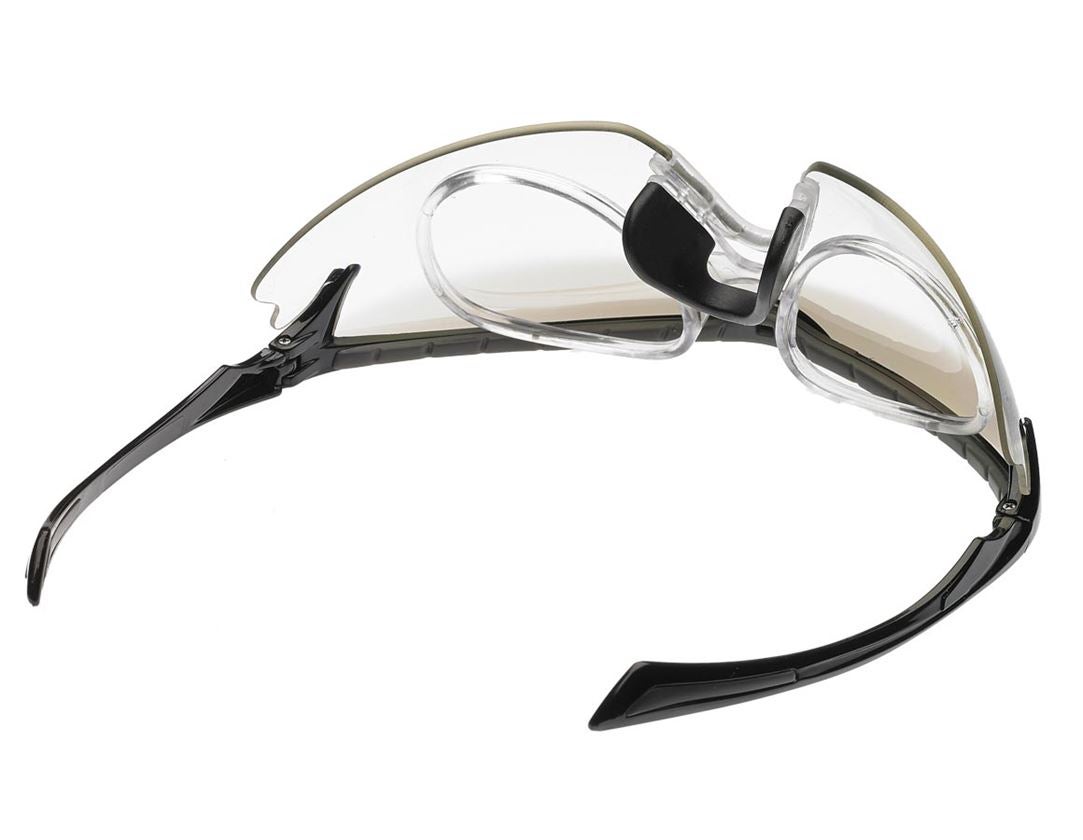 Schutzbrillen: e.s. Schutzbrille Araki, mit Brillenglashalterung + klar 1