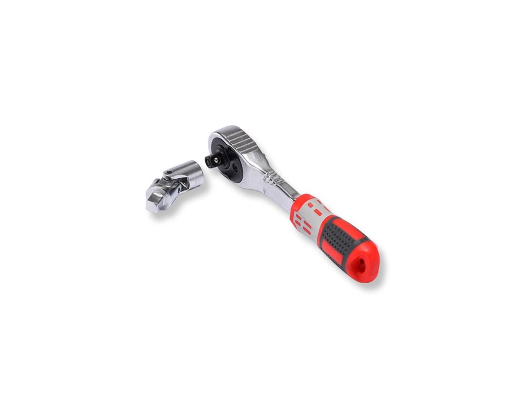 Socket wrench: e.s. Cardan joint 1/4