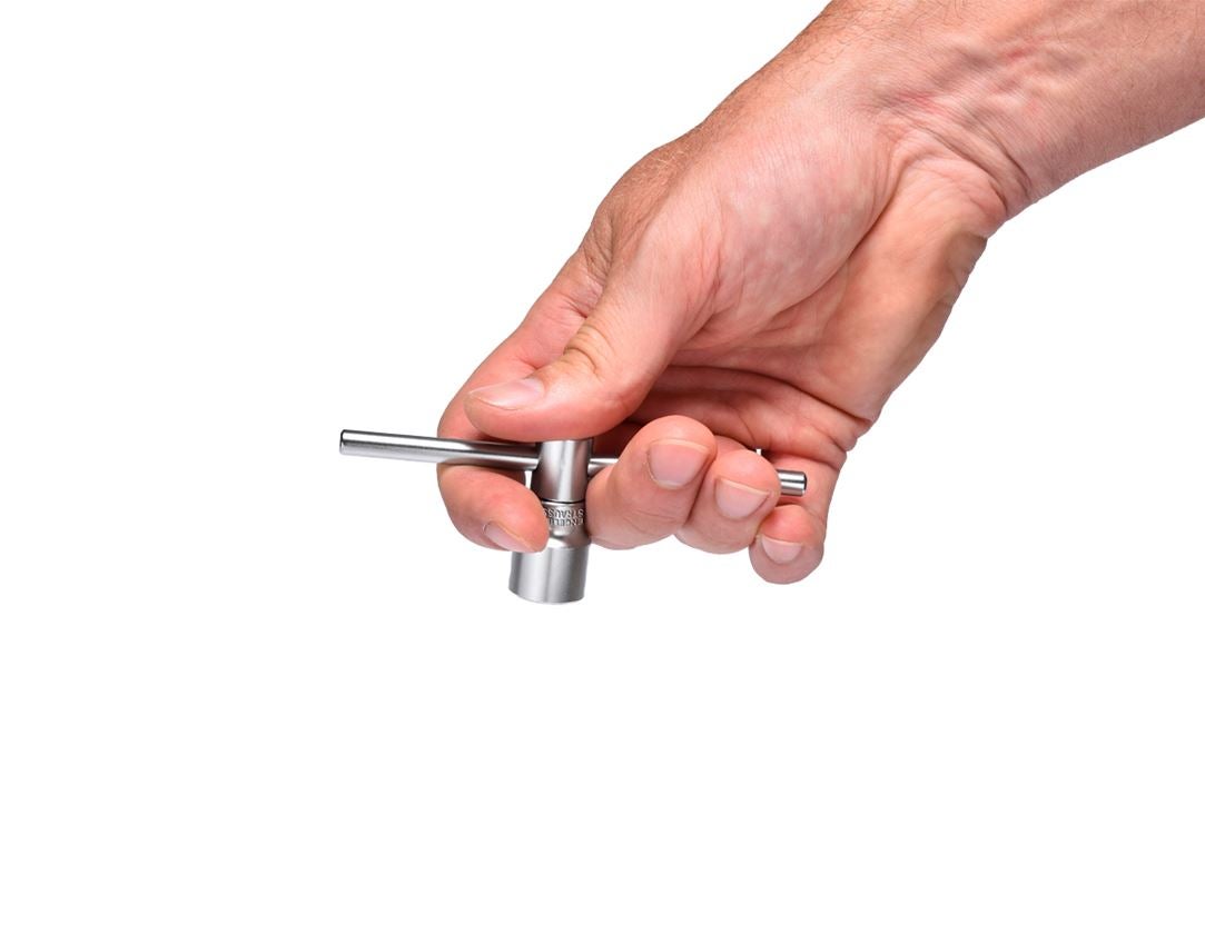 Socket wrench: e.s. Sliding handle 1/4 1