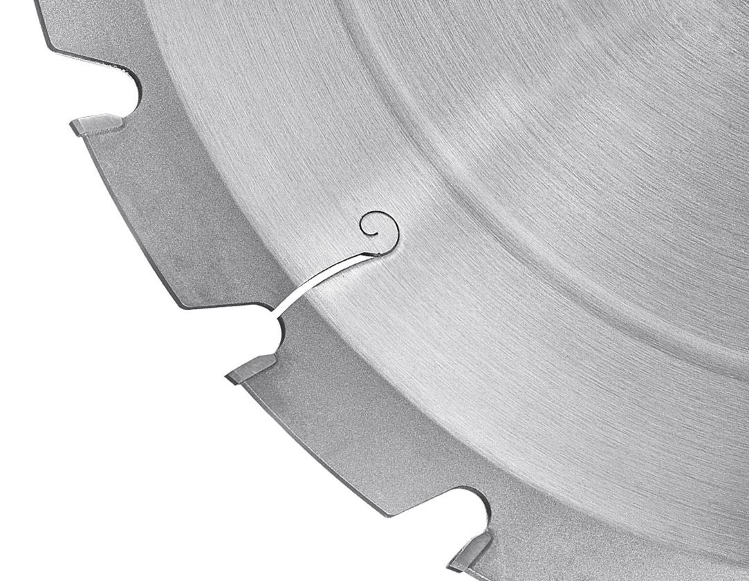 Sawing: e.s. Table-top circular saw blades